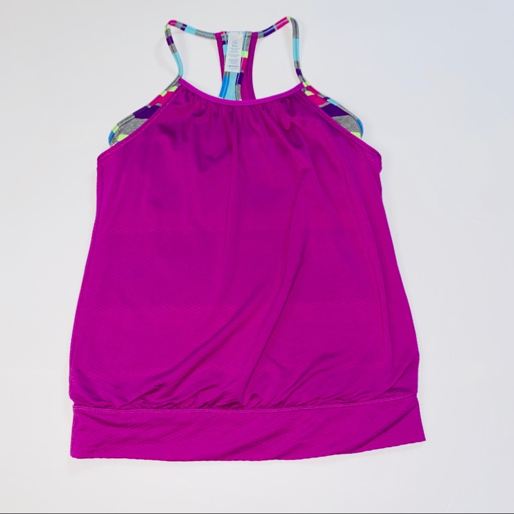 Ivivva Purple Double Dutch Tank Size 14